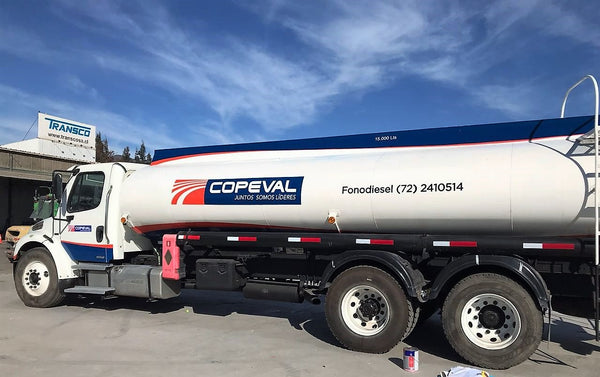 Branding vehicular: Camiones COPEVAL